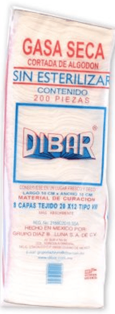 8 capas sin esterilizar